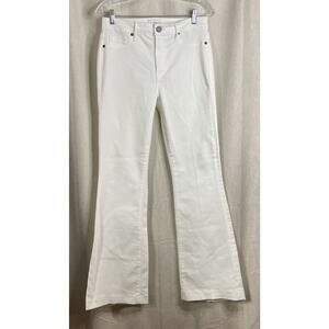 Parker Smith Flare - White Denim Jeans - Women’s Size 28 - 31.5” Inseam EUC